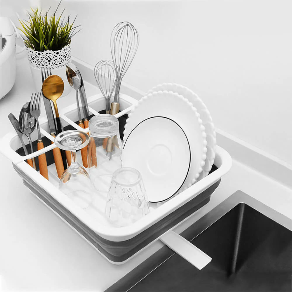 Orvelaro Collapsible Dish Drying Rack