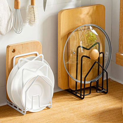 Orvelaro Cutting Board & Lid Storage Rack
