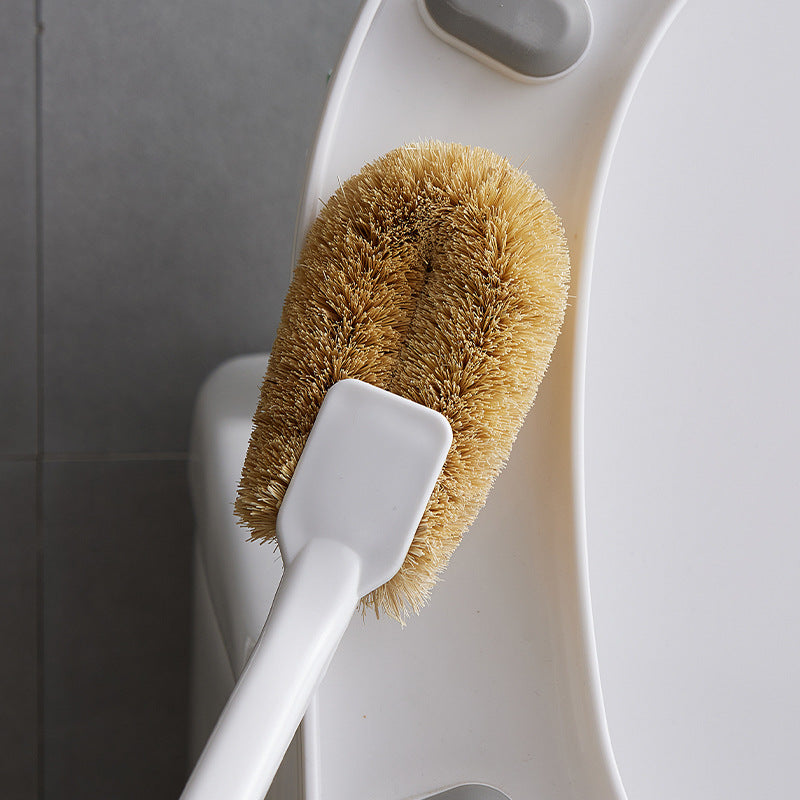 Orvelaro Corner-Reach Toilet Cleaning Brush