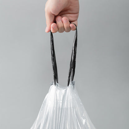 Orvelaro Dual-Style Drawstring & Carry Handle Garbage Bags