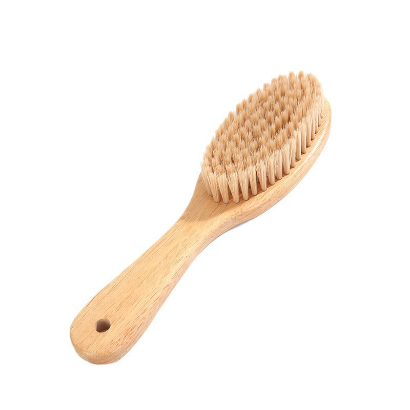 Orvelaro Solid Wood Shoe Cleaning Brush