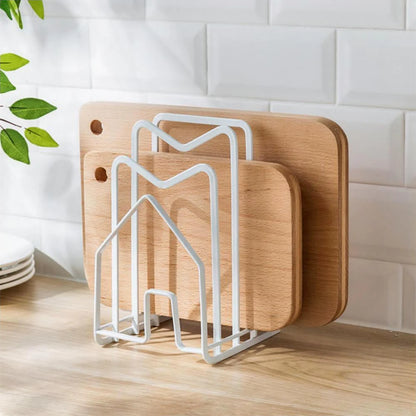 Orvelaro Cutting Board & Lid Storage Rack