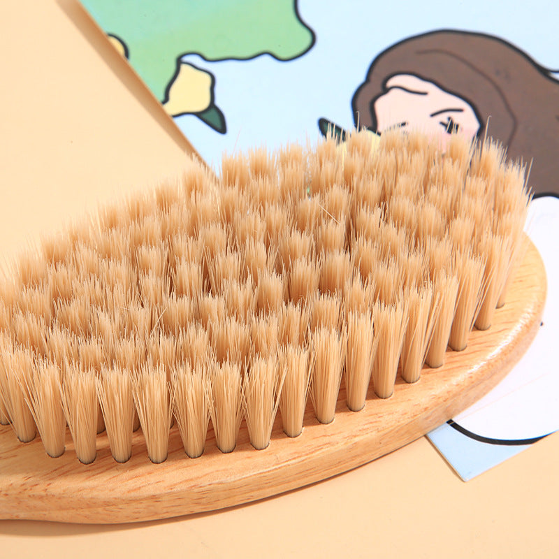 Orvelaro Solid Wood Shoe Cleaning Brush