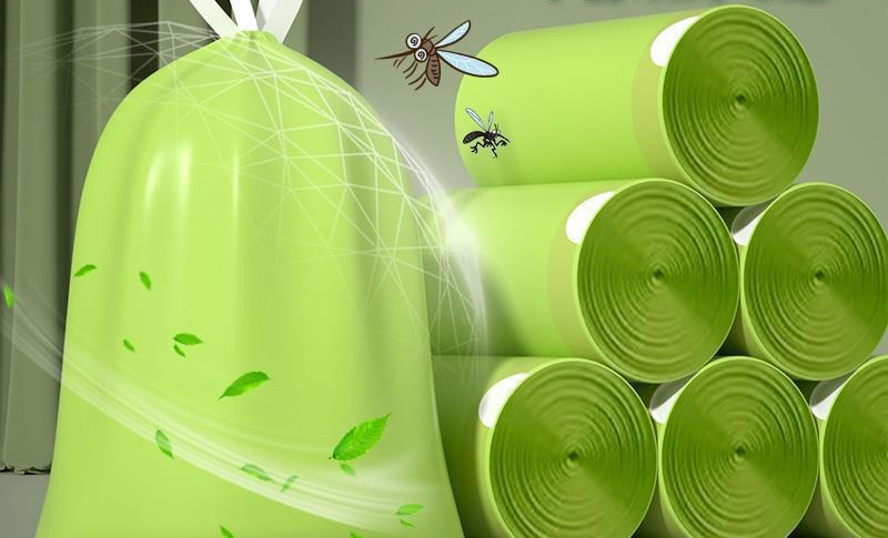 Orvelaro Fresh-Scented Drawstring Garbage Bags